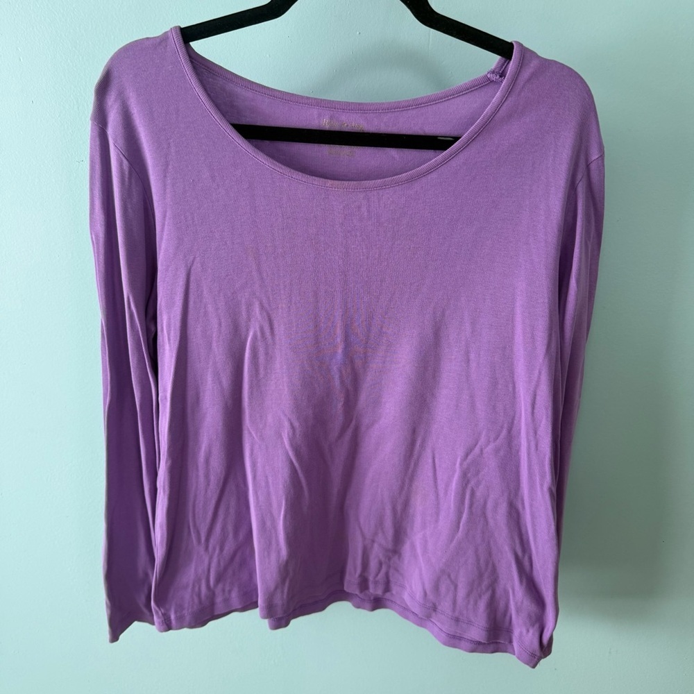 White Stag Purple Women's Top Size Large